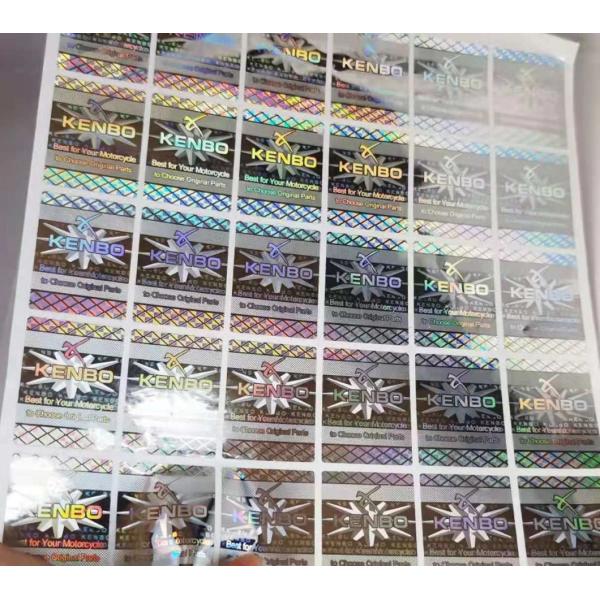 Holograma personalizado pegatina de papel botella de cerveza etiqueta de jugo de alimentos etiqueta de cosméticos