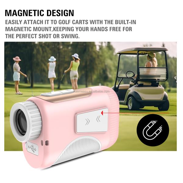 Compact Golf Laser Rangefinder Laser Safety Level Class 1 92*58*35mm for Outdoor