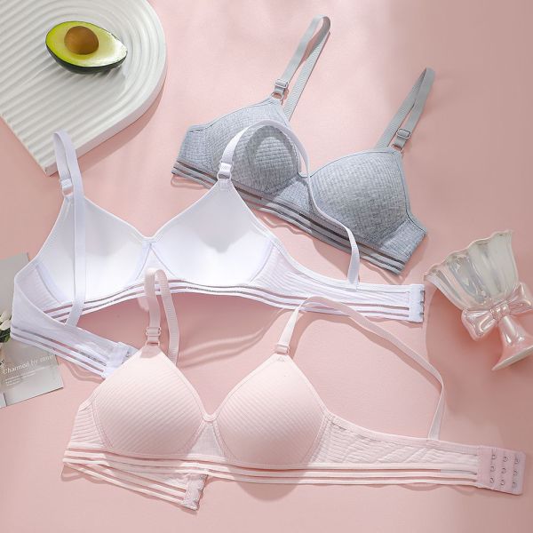 Female High Quality AB Cup Bra Small Breast Underwear Sports Thin Small Quality Wholesale Bra for Women