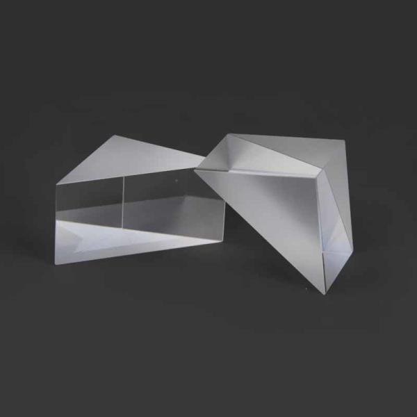 Rainbow Cube Total Station Pole Prism Shape Customizable Optical Right Angle Glass Crystal Ball