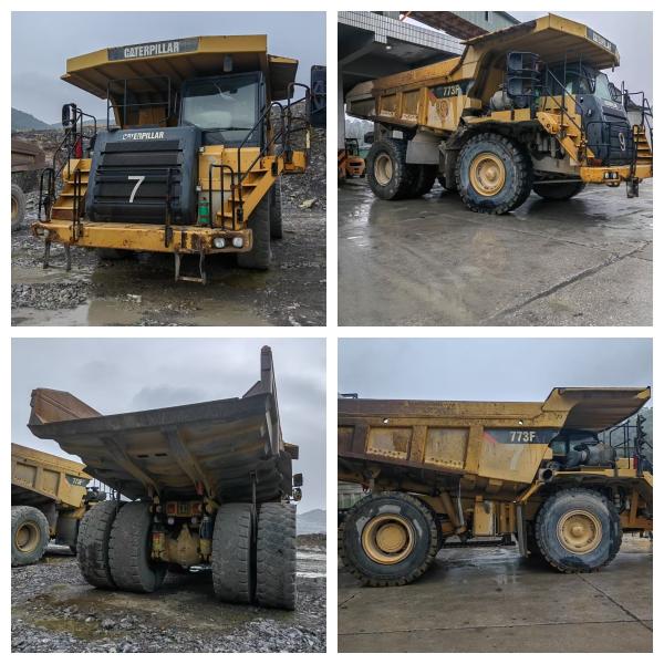 Used Caterpillar 773F Mining Truck Reliable High-Capacity Hauler