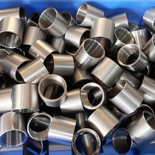 NXF UNS S31008 ASTM A403 310S/0Cr25Ni20/1.4845 DN6-100 Class3000-9000 High Pressure 310S Stainless Steel Threaded Coupling