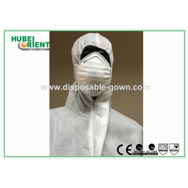 Тип 5/6 одноразовые комбинезоны с капотом, защищенные от плесени