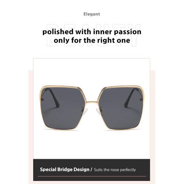 Объектив TAC солнечных очков рамки металла женщин полигональный управляя УЛЬТРАФИОЛЕТОВЫЙ преграждая