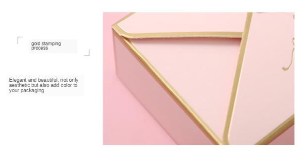 Custom Printing Luxury Folding Paper Box Elegant Paper Packaging Boxes for Chocolate