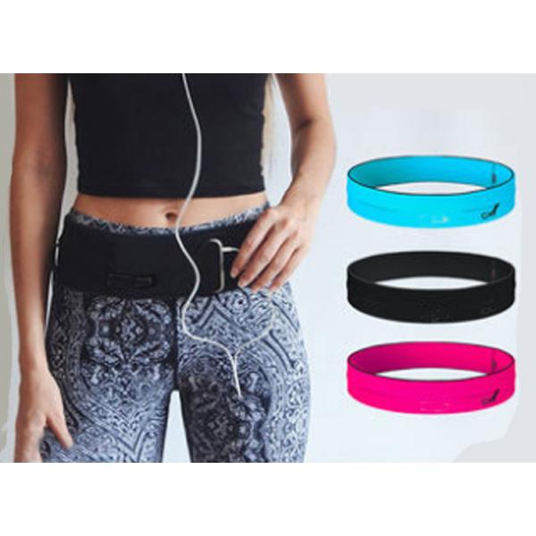 Ultra-thin invisible mobile phone multi-functional fitness outdoor waterproof high stretch belt waist bag