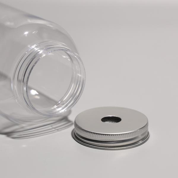 Food Grade 500ml Empty PET Bottle With Caps OEM Size Plastic Drink Bottles