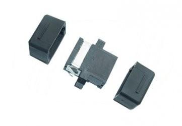 SC LC ST FC Simplex Fiber Optic Adapters Plastic Fiber Cable Assembly