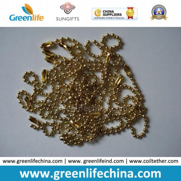 Wholesale Blue Fashionable 2.0mm Metal Ball Bead Chain for Decoration