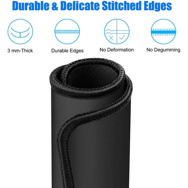 Materail Natural Rubber fabric Non-Slip Mouse Pad Base for Laptop Wireless Mouse
