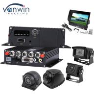 Vehículo montado DVR4 de grabación cámara de acogida de interfaz de aviación pantalla de interfaz VGA monitor de alta definición