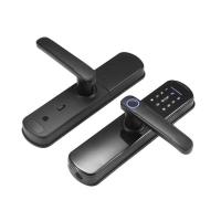 Serrure de porte Keyless électronique de Digital, serrure intelligente de la batterie TTT de 38-48mm aa