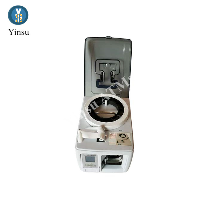 Automatic Note Bundling and Strapping Machine Portable Currency Binder