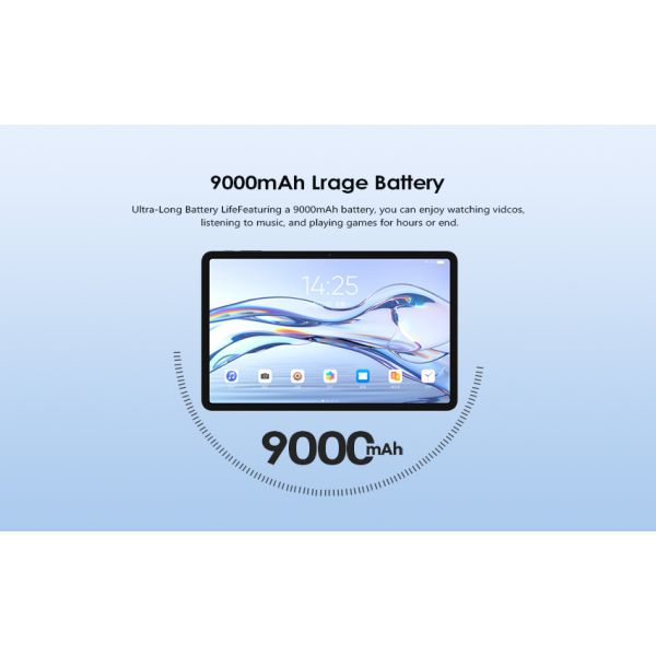 Kinstone 12.2 inch Andriod 16 Tablet PC 9000mAh, 4G Calling Tablet, 6GB+128GB