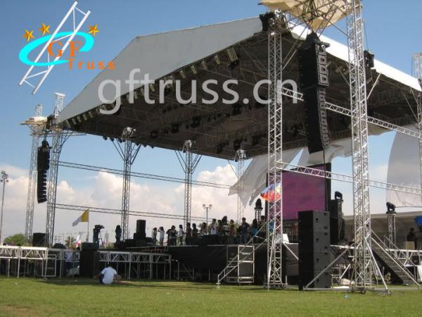 Light Weight Oxford Aluminum Party Tent With Curved Truss System