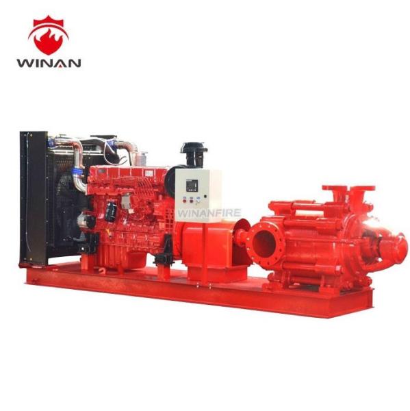 Horizontal Split Fire Fighting Pump 550KW Diesel Engine Fire Pump