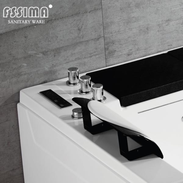 Ванна водоворота водопада СИД 6 футов массажирует роскошные спа идет в ушаты