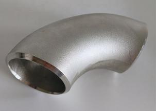 316l Stainless Steel 90 / 180 Degree 2500lbs Pipe Fittings Elbows 4 Inch