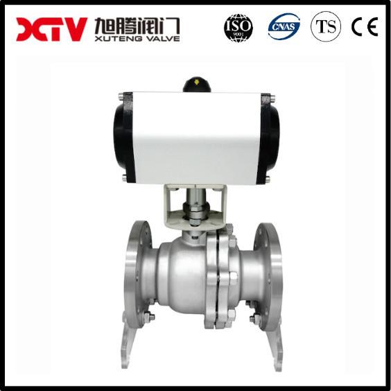 Stainless Steel High Platform Flanged Floating Ball Valve 300LB for Shipping Cost
