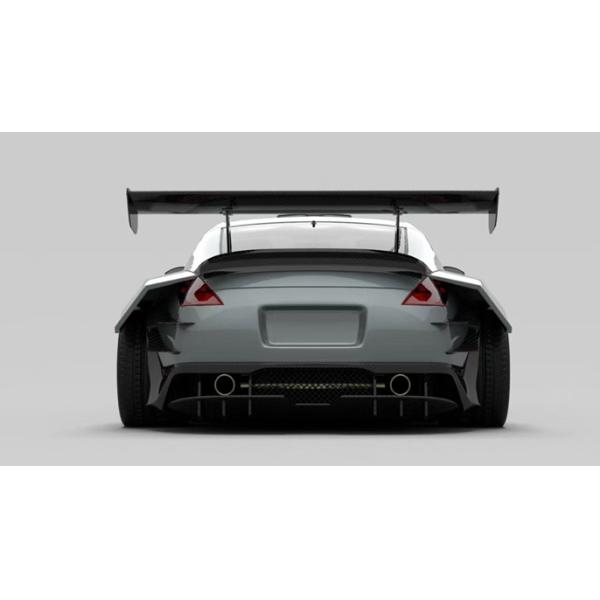 Air Knife FRP Nissan 350z Wide Body Kit Side Skirts OEM Front And Rear Bumper