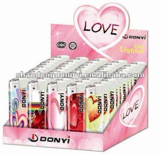 Одноразовый электрический газовый зажигалка с индивидуальным логотипом