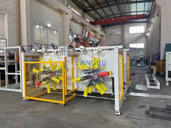 16-63mm HDPE / Pert / LDPE Coiler Full-Automatic Double Disk Plastic Winder Machine for Coiling Range 1600-3200mm