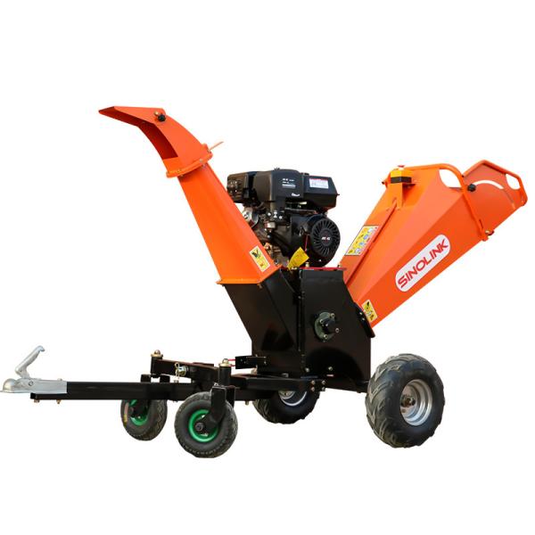 350mm Roller Drum Wood Chipper Machine Design For Waste Coconut Husk Stalk Straw