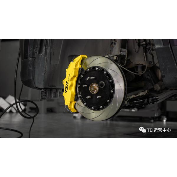 Front Big Brake Kit 6 Piston Caliper With 355x32mm Rotor BBK Auto Brake System For Geely Boyue 18 Inch Car Rim