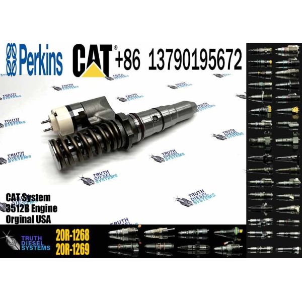 High quality diesel fuel injector 392-0204 3920204 20R1268 20R-1268