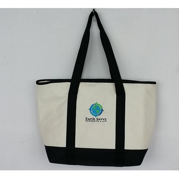 Portable Polyester insulated Cooler Bags For Women , Carry On Cooler Bag