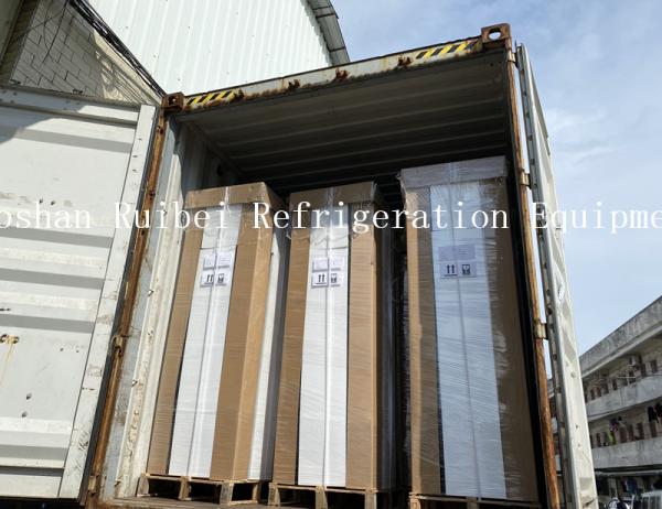 Commercial Beverage Cooler Supermarket Chiller Glass Door Beverage Drinks Refrigerator Showcase