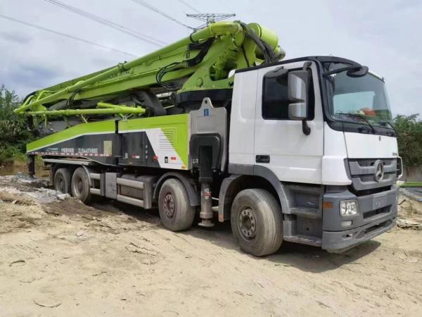 2019 ZOOMLION 63m Concrete Pump on Mercedes Benz Chassis for Sale