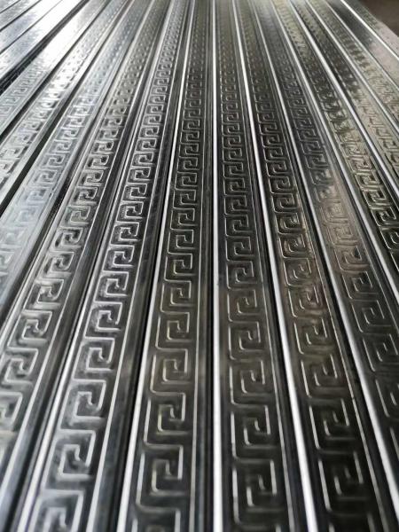 Bright  steel pipe embossing machine for handrail decoration pipe