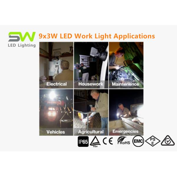 Handheld LED Work Light With Magnets Cordless Auto Inspection Light