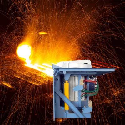 Forno de fusão de aço rápido Economia de alta potência Segurança confiável