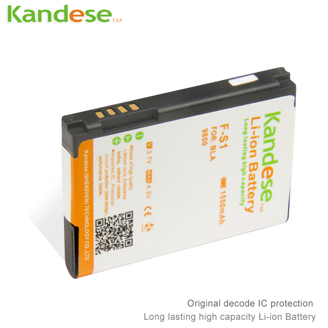 Wholesale Repalcement Mobile Phone Battery 1550mAh Capacity Batterie Batterij Bateria For Blackberry F-S1 F S1 FS1 9800