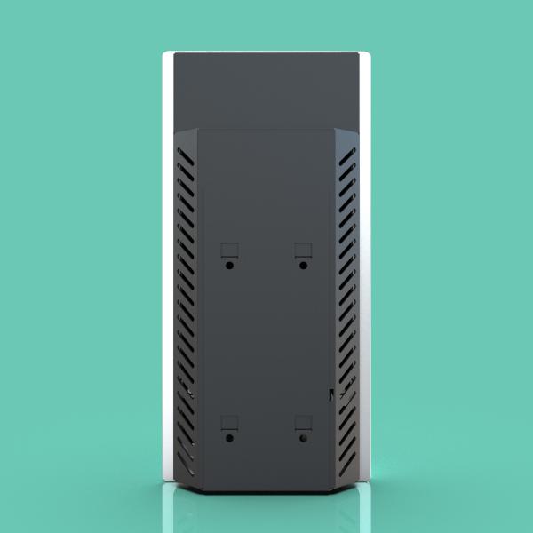 JP1111 Vertical Wall-Mounted Finger Vein & Face Recognition Visual Intercom Access Control Terminal 10.1-inch HD Display