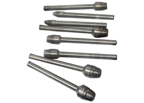 Nonstandard Tungsten Carbide Valve Core  / Tungsten Carbide Wear Parts Silver Color