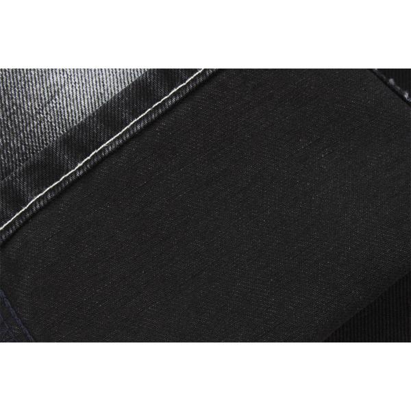 Черная ткань джинсовой ткани полиэстера хлопка тени 11.8Оз для шорт юбок