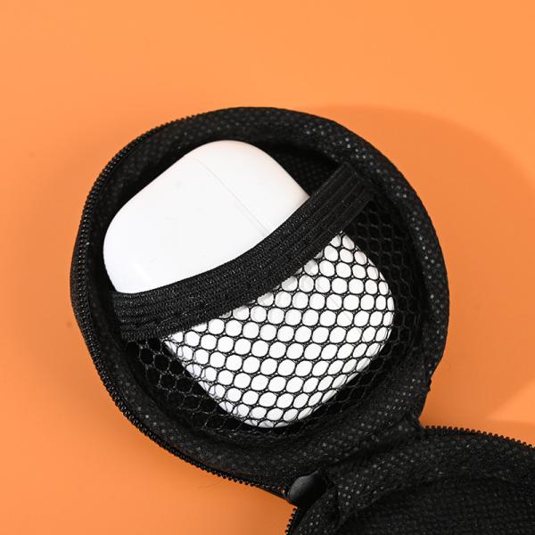 Pattern Type others Round 2d 3d Coin Usb Lines Earphone Pvc Eva Organizer Bags