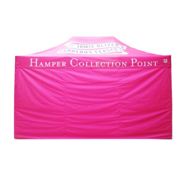 Advertising Folding Canopy Tent 3x4.5 Aluminum Structure Easy Installation