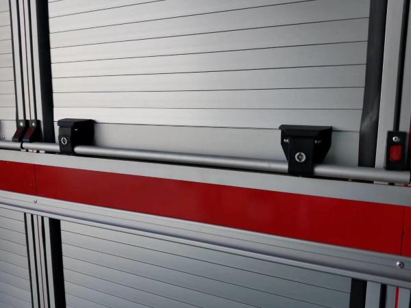 High quality Fireproof Roll up Door for Aluminium Emergency Truck Shutter