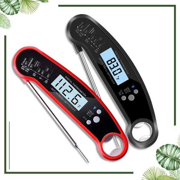 LDT-777 Waterproof IP67 Oil Deep Fry Cooking Digital Food Thermometer