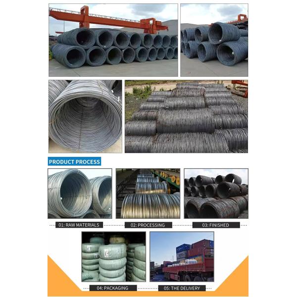 ASTM SPHC Carbon Steel Wire High Tensile Strength For ACSR