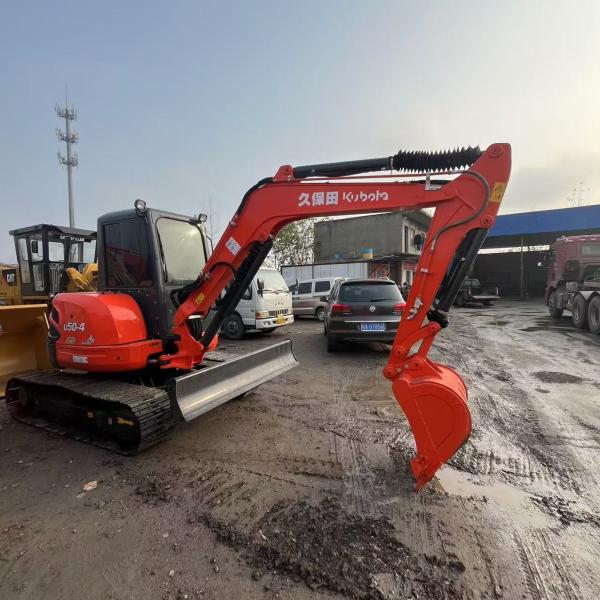 Kubota U50-4 Mini Excavator Used 5ton Operating Weight Offer Epa Thumb
