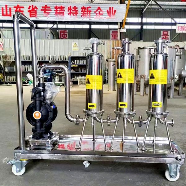 Sanitary Mesh Filter Steel Machines Syrup's Hop Beer Cartridge Filter Price Bag Filtration System Housing
