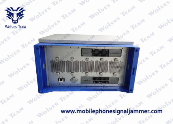 GSM 3G 4G Mobile Phone Signal Jammer High Power , Wifi Device Blocker Durable