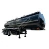 High Quality 3 Axles Petrol Oil Fuel Tanker Semi Trailer 45000 50000 Liters Gasoline Aluminum Fuel Transport Tank Trailer for Sale