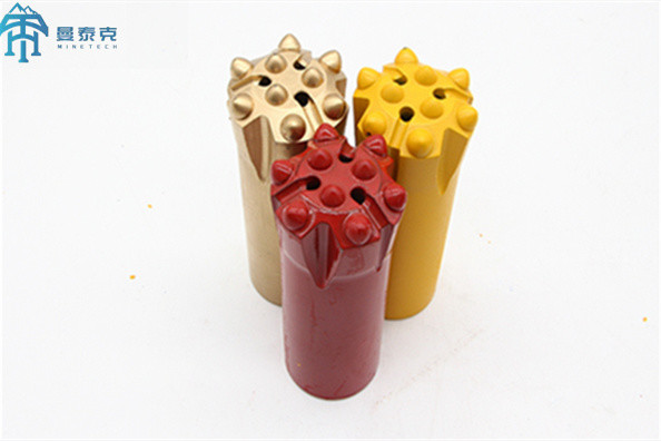 Normal Or Retrac Thread Button Carbide Rock Drill Bits T45 76mm For Mining
