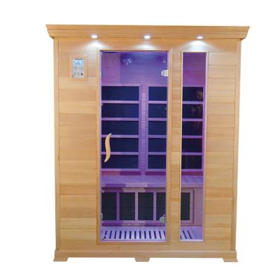 Hemlock Chromotherapy Infrared Home Sauna Room 3 Person 240V